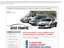 Tablet Screenshot of franpol.com.pl